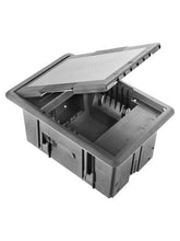 Recessed box with metal cover IP40 - optional